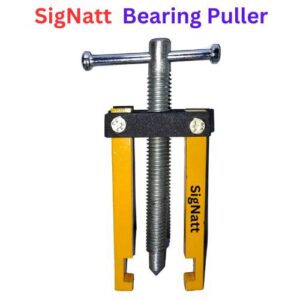 SIGNATT 2 Jaw Bearing Puller Premium Plus (Fan Bearing Puller), Metallic 4 inch, 2 Leg Bearing Puller